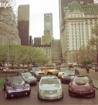 GM Concept Cars in Central Park