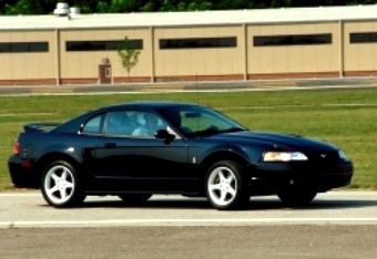 Jarrett and McCord in Mustang