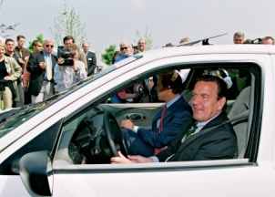 William Ford and Gerhard Schroeder