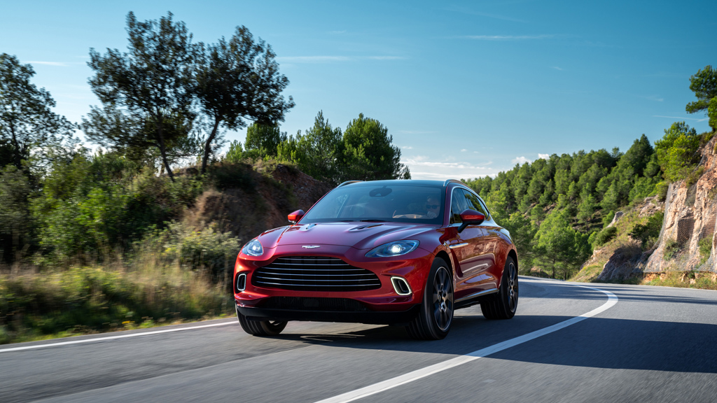 Aston Martin unveiled its first SUV 