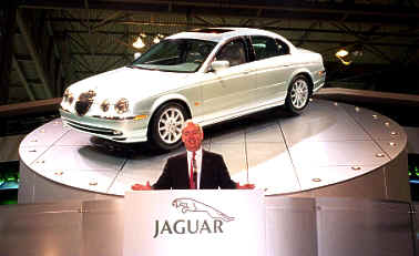 JAGUAR unveils S-TYPE at Birmingham Motor Show