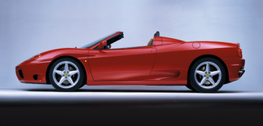 The all new Ferrari 360 Spider
